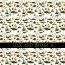 Hex and Bloom Vinyl collection- 12x12 vinyl sheets-16 designs available