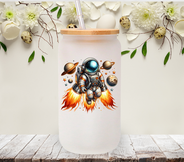 Space Traveler  - UV DTF Decal