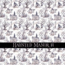 Haunted Manor Vinyl collection- 12x12 vinyl sheets-16 designs available