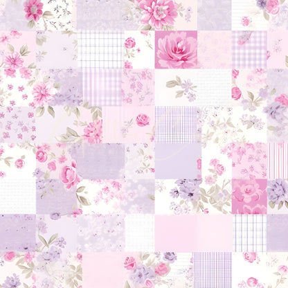 Shabby Chic - Adhesive Vinyl 12x12 Sheets - 24 Design options