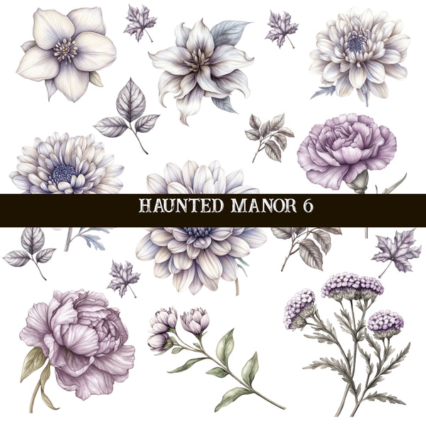 Haunted Manor Collection Decal sheets- 7 styles