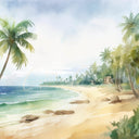 Ocean Beach - Adhesive Vinyl 12x12 Sheets -24 unique designs