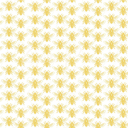 Bee Happy Collection 25 prints - Adhesive Vinyl 12x12 Sheets