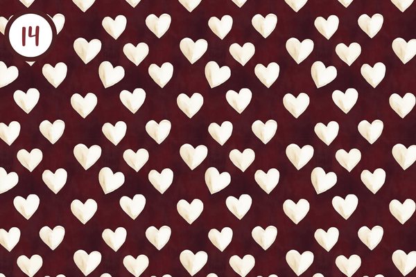 Day of Love Collection - Adhesive Vinyl 12x12 Sheets - 15 Design Options
