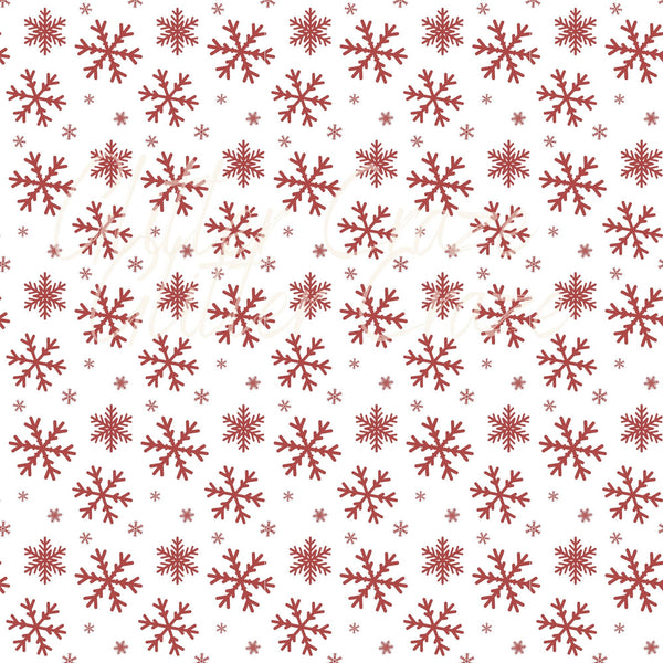 Winter Prints - Adhesive Vinyl 12x12 Sheets