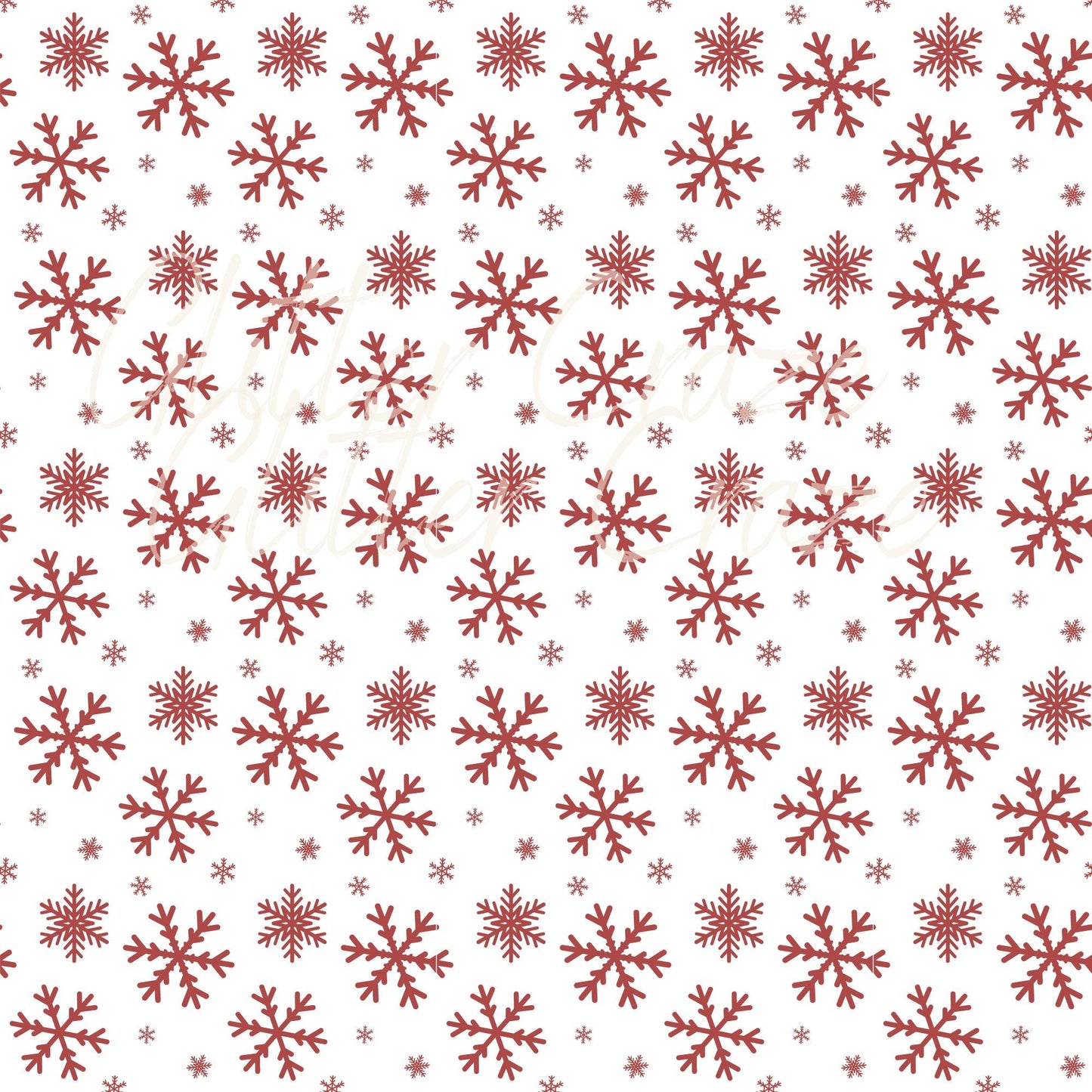 Winter Prints - Adhesive Vinyl 12x12 Sheets