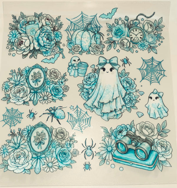 #165 Creepin it Couture Double sided Decal Sheet  ( 2 varrients )