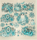 #165 Creepin it Couture Double sided Decal Sheet  ( 2 varrients )