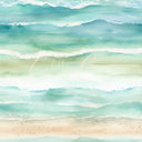 Ocean Beach - Adhesive Vinyl 12x12 Sheets -24 unique designs