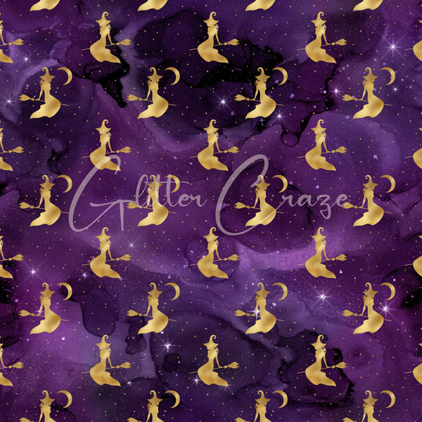 Bewitched - Adhesive Vinyl 12x12 sheets - 20 prints