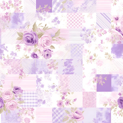 Shabby Chic - Adhesive Vinyl 12x12 Sheets - 24 Design options