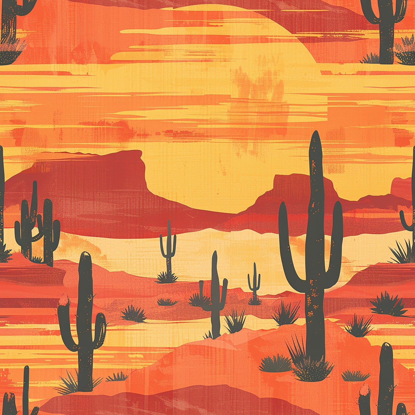 Desert Sunset - 12 Design options - - Adhesive Vinyl Wrap and 12x12 Sheets