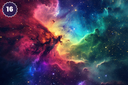 A Journey Through Space - Adhesive Vinyl 12x12 Sheets - 19 Design Options