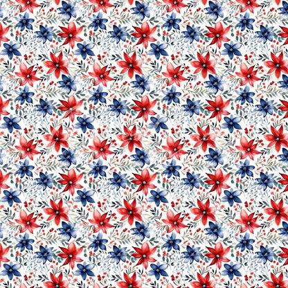 4th of July - Adhesive Vinyl 12x12 sheets - 30 patterns