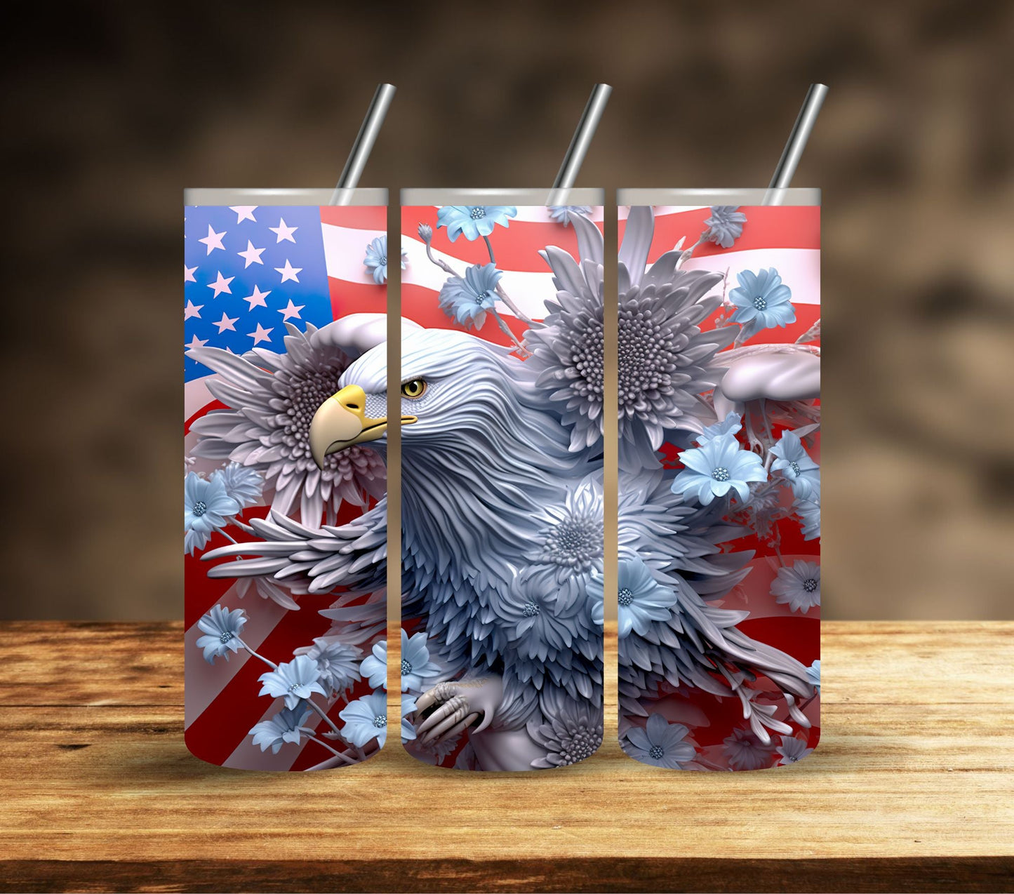 Patriotic - Adhesive Vinyl Wrap - 22 Designs