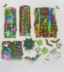 #163 oogie torn pages holographic ( 3 varrients )