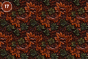 Tooled Leather Collection - Adhesive Vinyl 12x12 Sheets - 20 Design Options