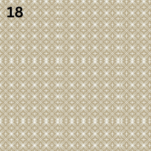 Rustic Pink Christmas Collection - Adhesive Vinyl 12x12 sheets - 20 Prints