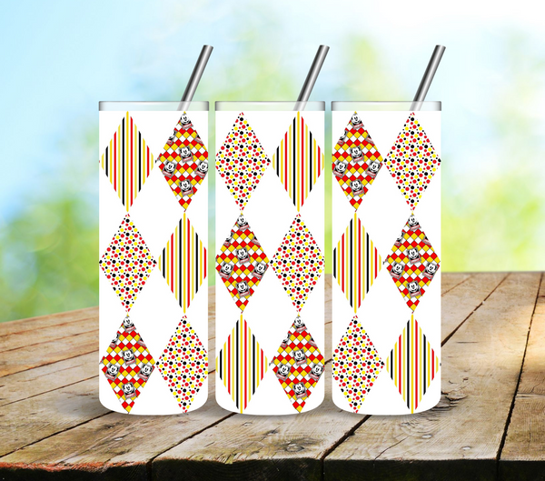 Mick Argyle - UV DTF Tumbler wrap 3 Designs