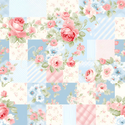 Shabby Chic - Adhesive Vinyl 12x12 Sheets - 24 Design options