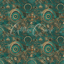 Steampunk Volume - Adhesive Vinyl 12x12 Sheets - 33 Prints