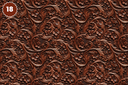 Tooled Leather Collection - Adhesive Vinyl 12x12 Sheets - 20 Design Options