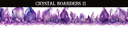 Crystals Borders UV DTF - 8 Design Options