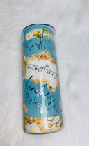 Ready to ship 20oz daisy torn pages