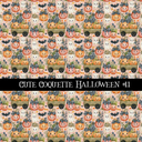 Cute coquette Halloween collection- 12x12 vinyl sheets 15 designs available
