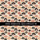 Cute coquette Halloween collection- 12x12 vinyl sheets 15 designs available