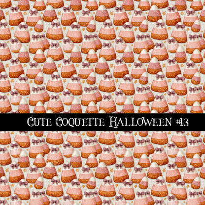 Cute coquette Halloween collection- 12x12 vinyl sheets 15 designs available