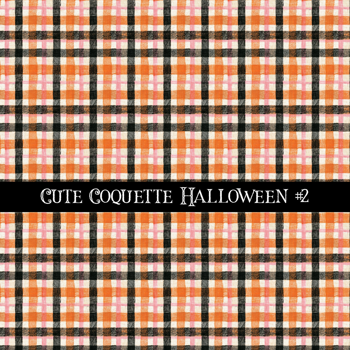 Cute coquette Halloween collection- 12x12 vinyl sheets 15 designs available