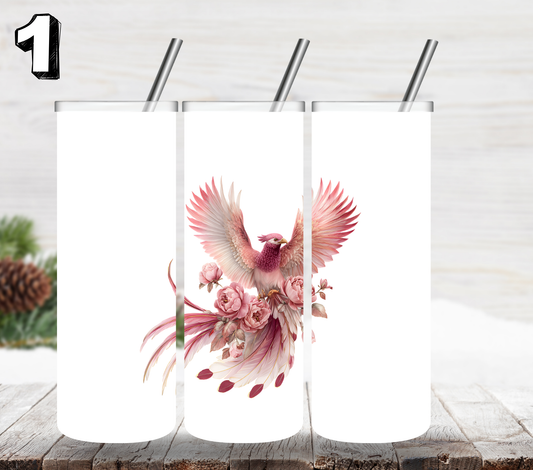 From the Ashes We Bloom UV DTF Decal
