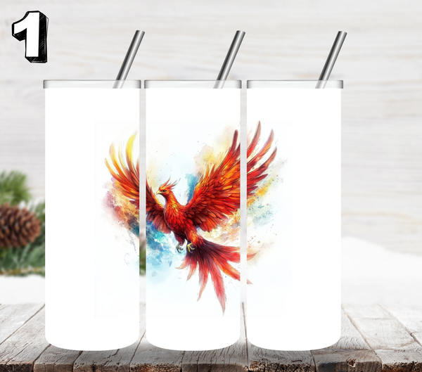 Fire of a Phoenix UV DTF Decal