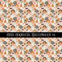 Cute coquette Halloween collection- 12x12 vinyl sheets 15 designs available