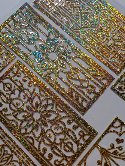 #120 Metallic Decorative Panels 6 colors