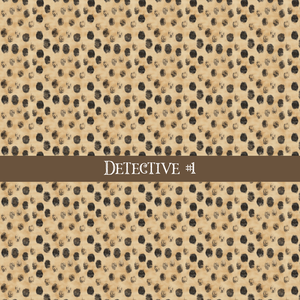 Detective - vinyl sheets 10 (Patterns to choose from)