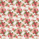 Vintage Pink Floral Collection - Adhesive Vinyl 12x12 Sheet - 12 Designs