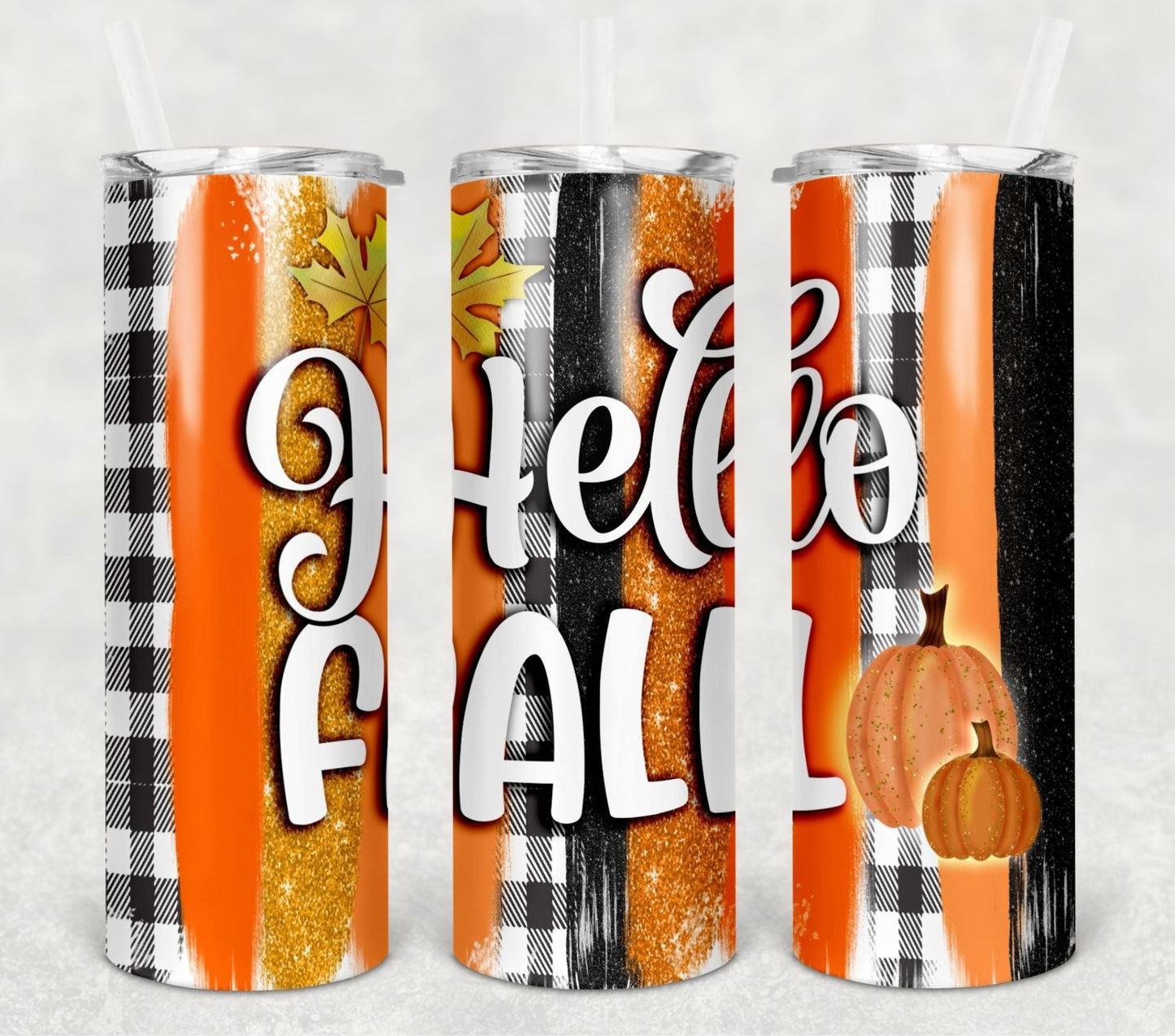 Hello Fall - Adhesive Vinyl Wrap - 10 Designs