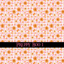 Preppy Boo collection- 12x12 vinyl sheets-10 designs available