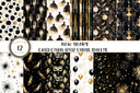 New Years Collection - Adhesive Vinyl 12x12 Sheets - 12 Design Options