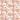 Vintage Peach Floral Collection - Adhesive Vinyl 12x12 Sheet - 12 Designs available