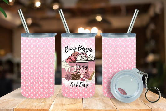 Being Bougie 3oz Mini Skinny Straight Tumbler Wraps - 3 Design Options