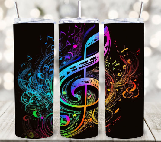 Music Notes - Adhesive Vinyl Wrap - 10 designs