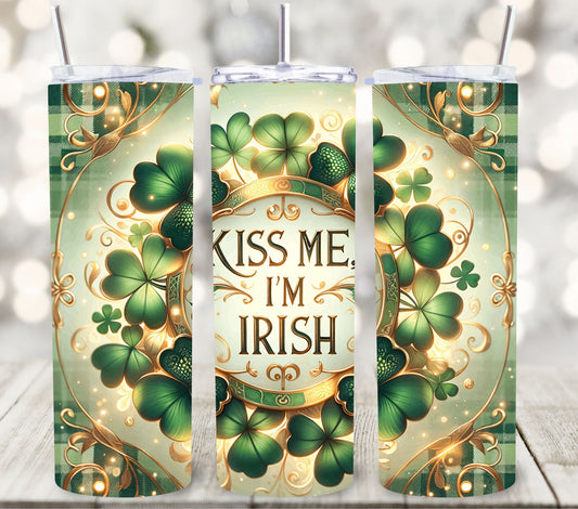 Kiss me I'm Irish - Adhesive Vinyl Wrap