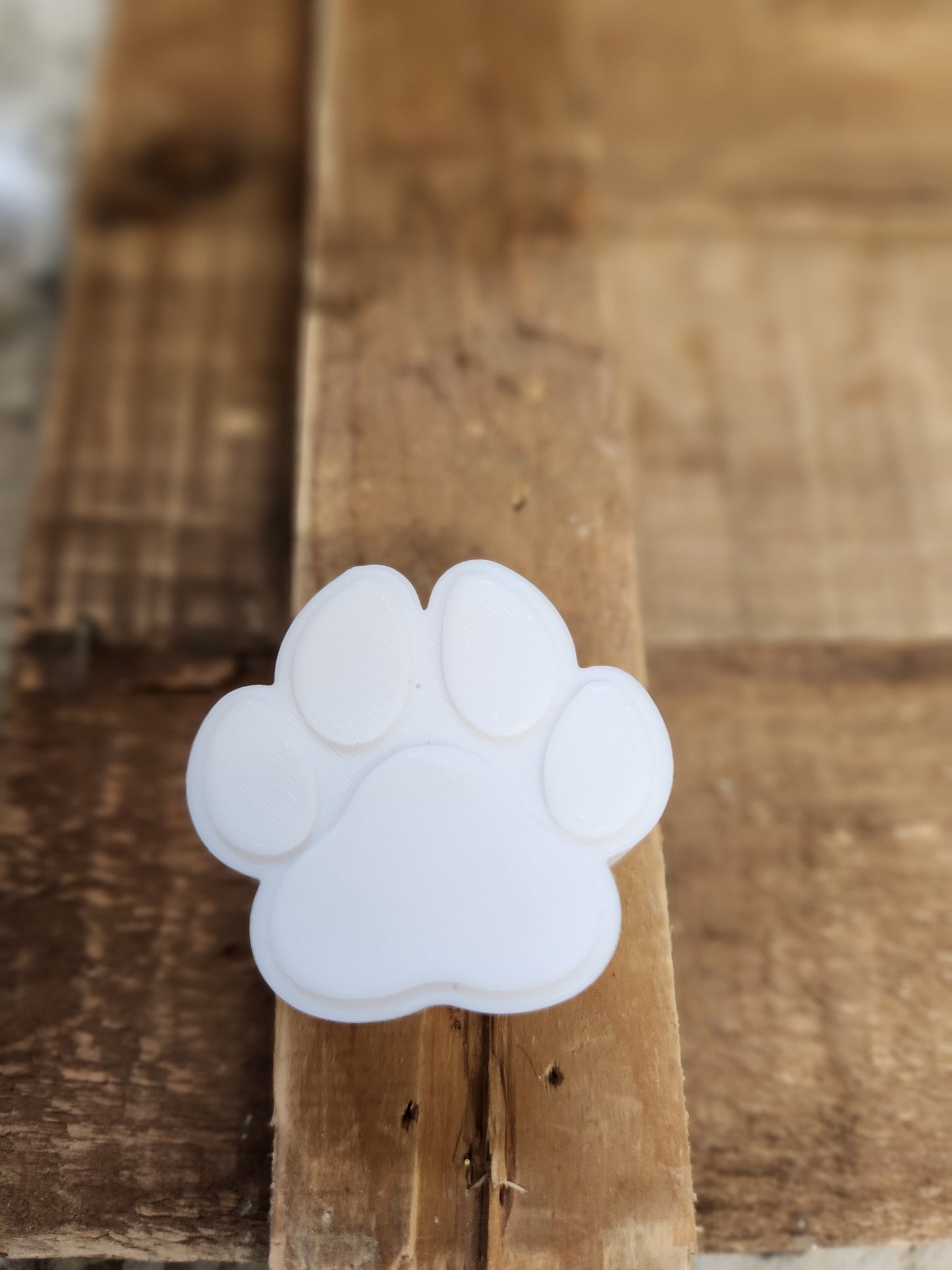 Paw Print Straw Topper