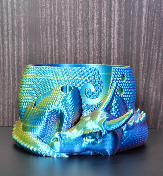 Sleeping Dragon Yarn Bowl