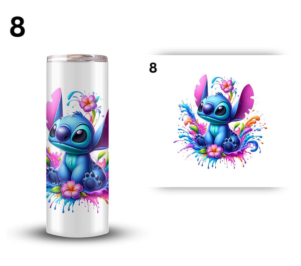 Stitch - UV DTF Decals- 8 Designs-3 sizes