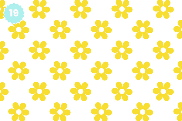 Vibrant Spring Patterns - Adhesive Vinyl 12x12 Sheets - 20 Design Options