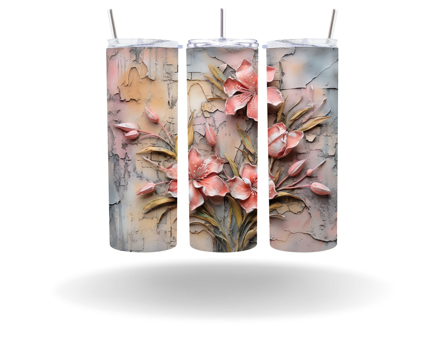 Vintage Spring Floral - Adhesive Vinyl Wrap - 50 Design Options